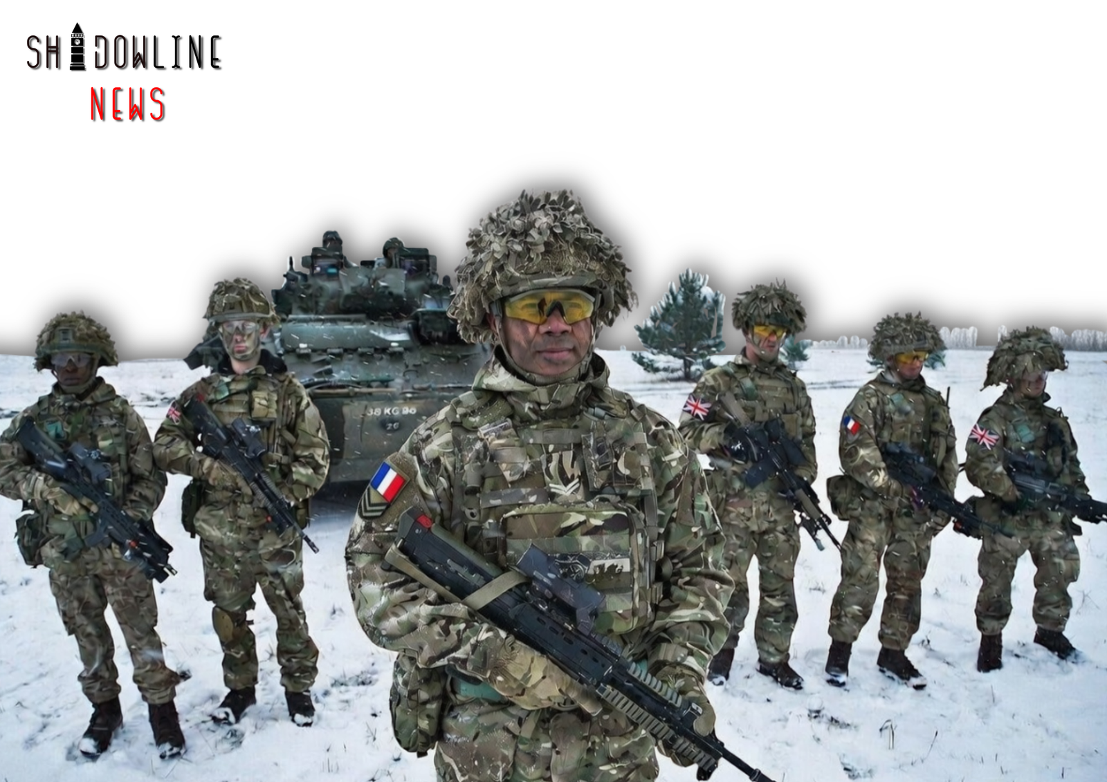 British and French paratroopers complete training for a potential peacekeeping mission in Ukraine