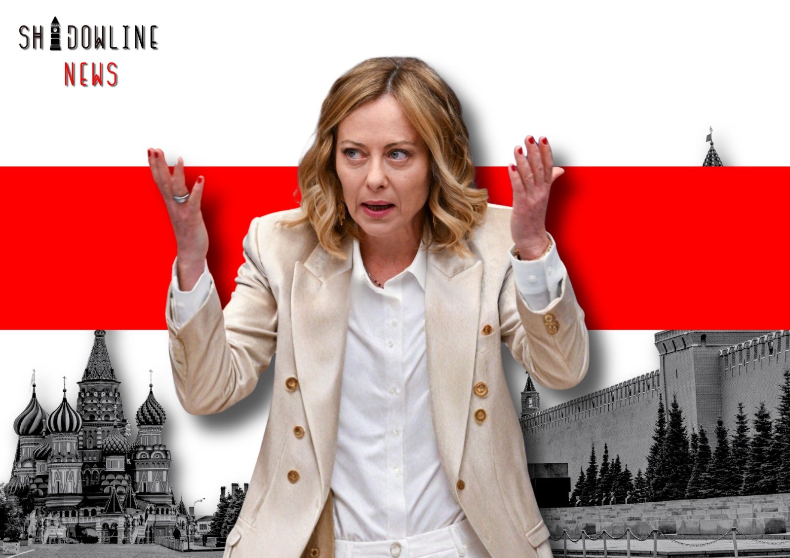 The Italian Prime Minister directly accused Russia of creating total chaos in the world