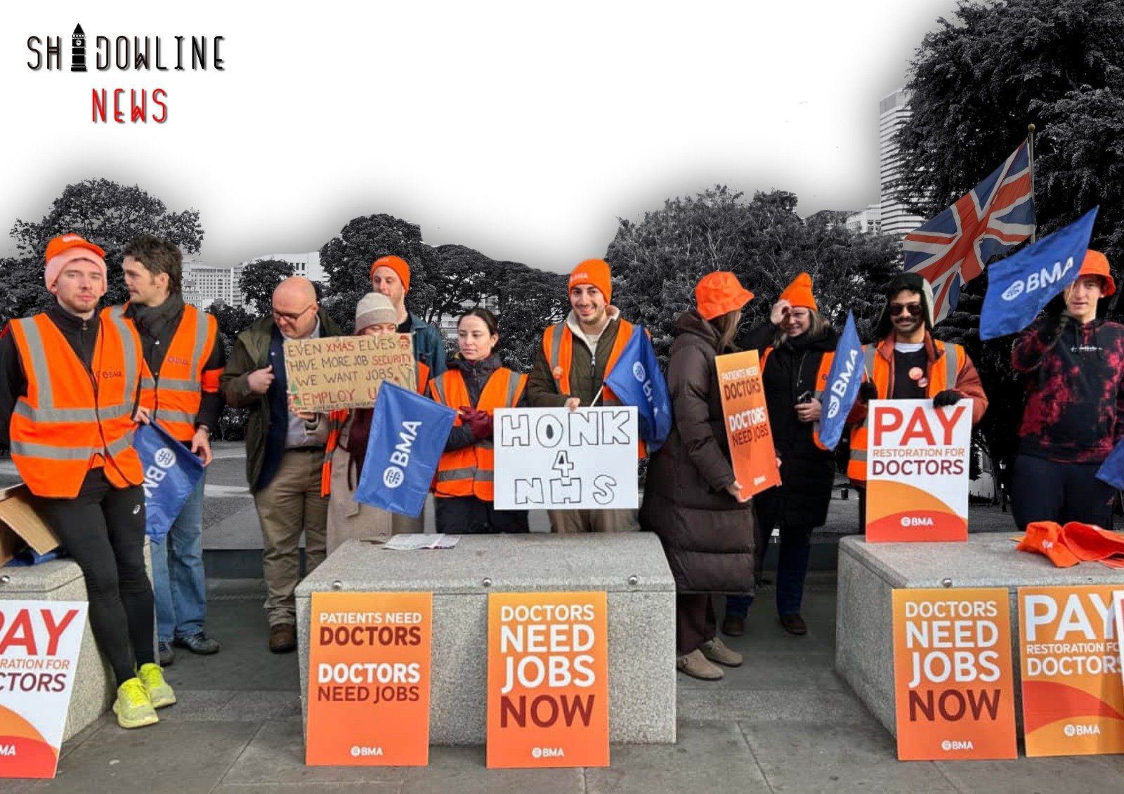 Tens of thousands of resident doctors in England begin six-day strike