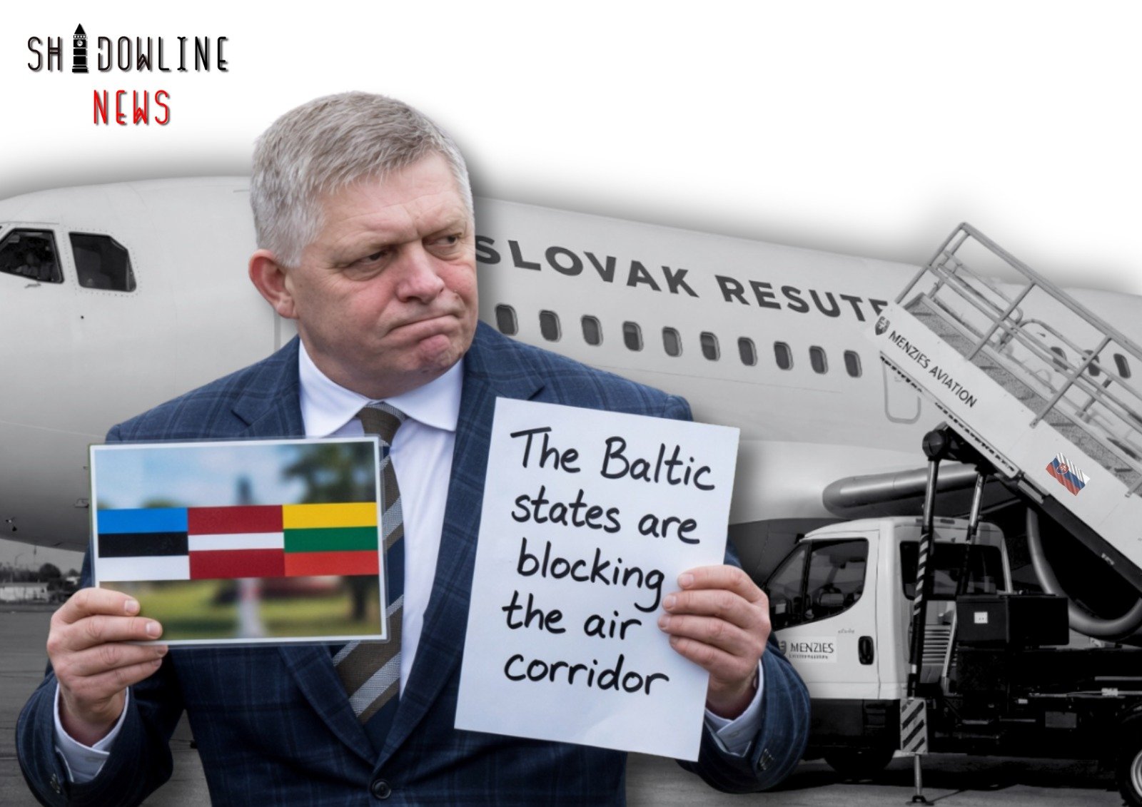 The Baltic States once again block air corridor for Slovakia’s Prime Minister to Moscow