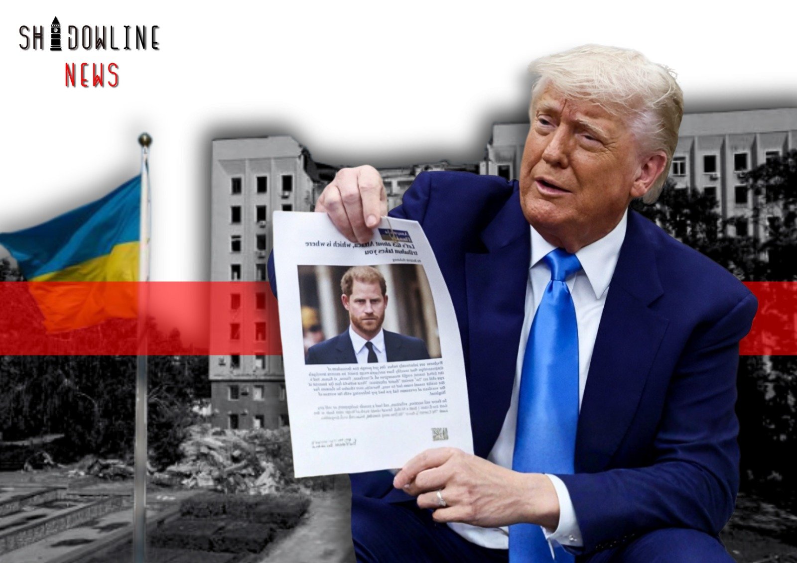 Trump sharply dismisses Prince Harry’s calls to support Ukraine