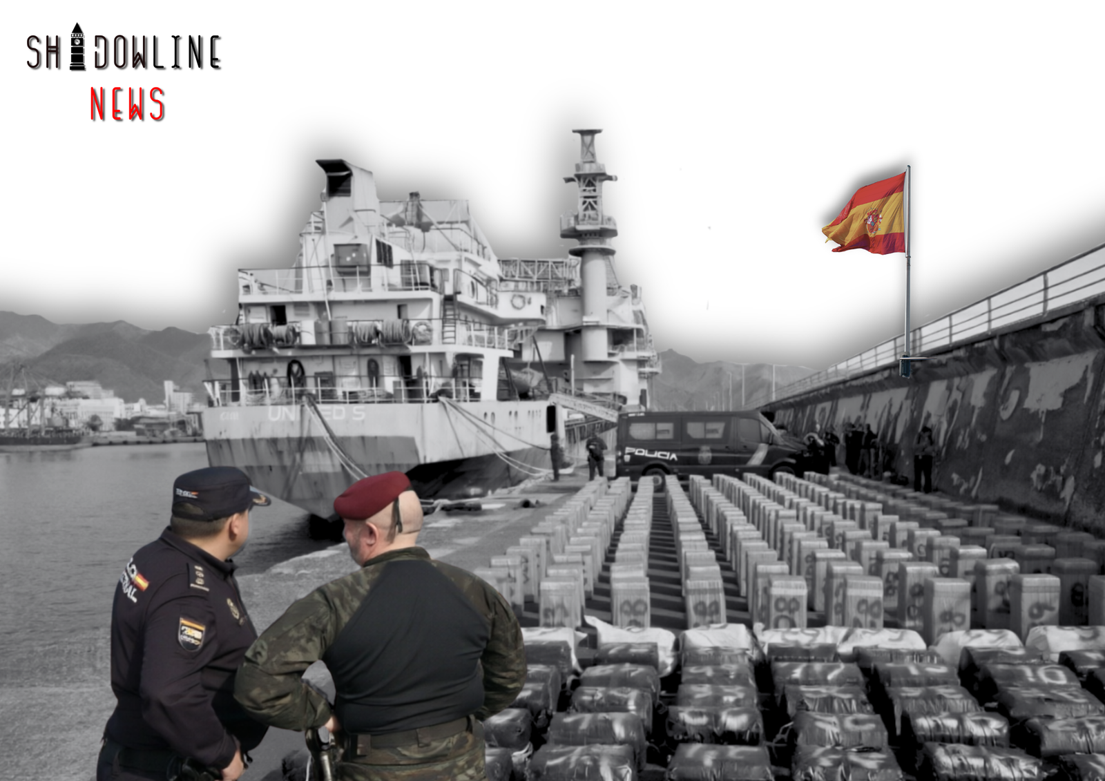 Spanish police seize one of the largest cocaine shipments in world history in the Atlantic