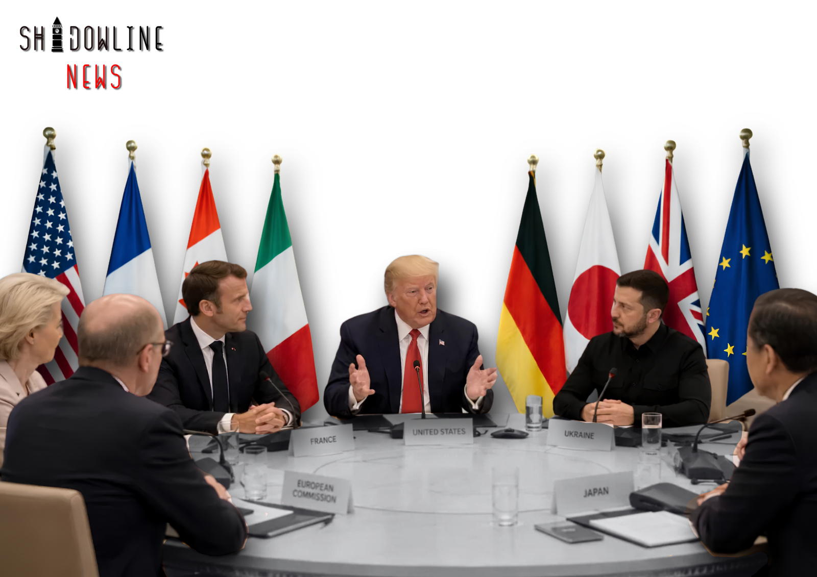 G7 leaders meet in France