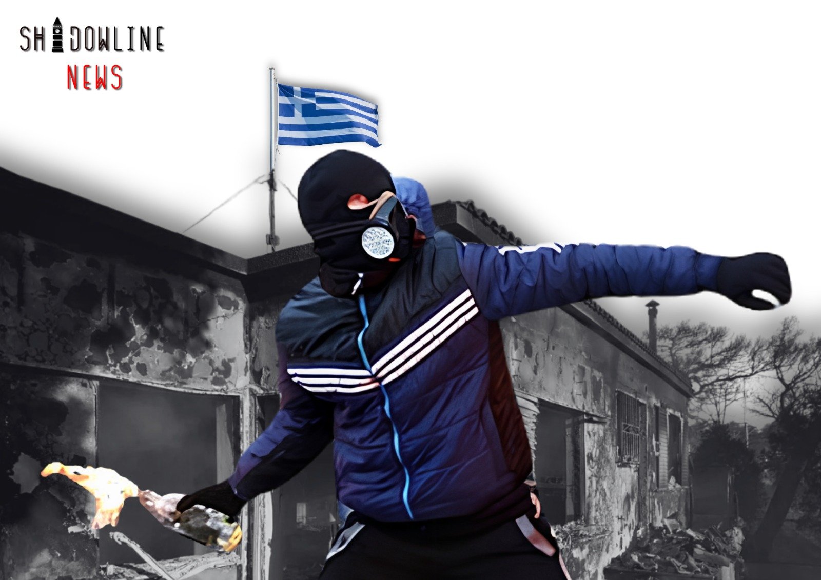 Homes of ruling party members firebombed in Greece
