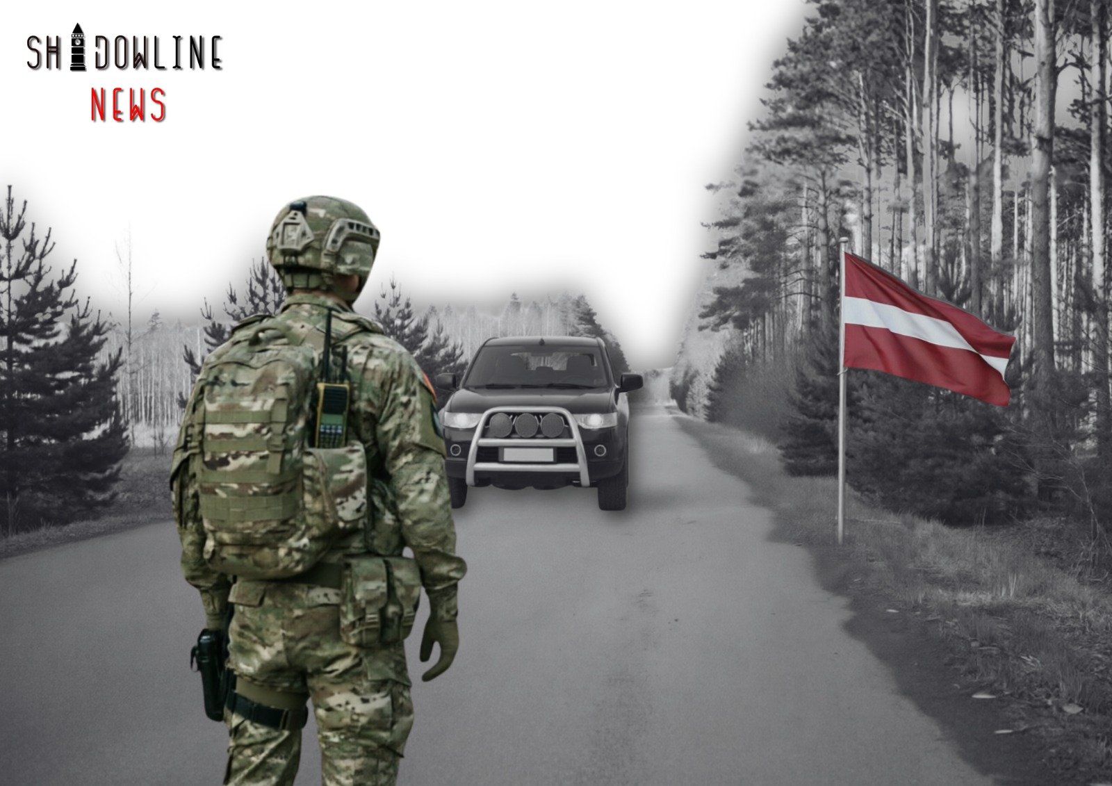 Incident on the Latvian-Belarusian border: military used special means during an attempted illegal crossing