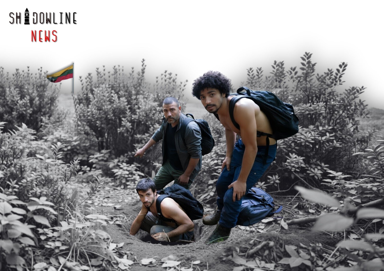 Illegal migrants use tunnels to cross into Lithuania