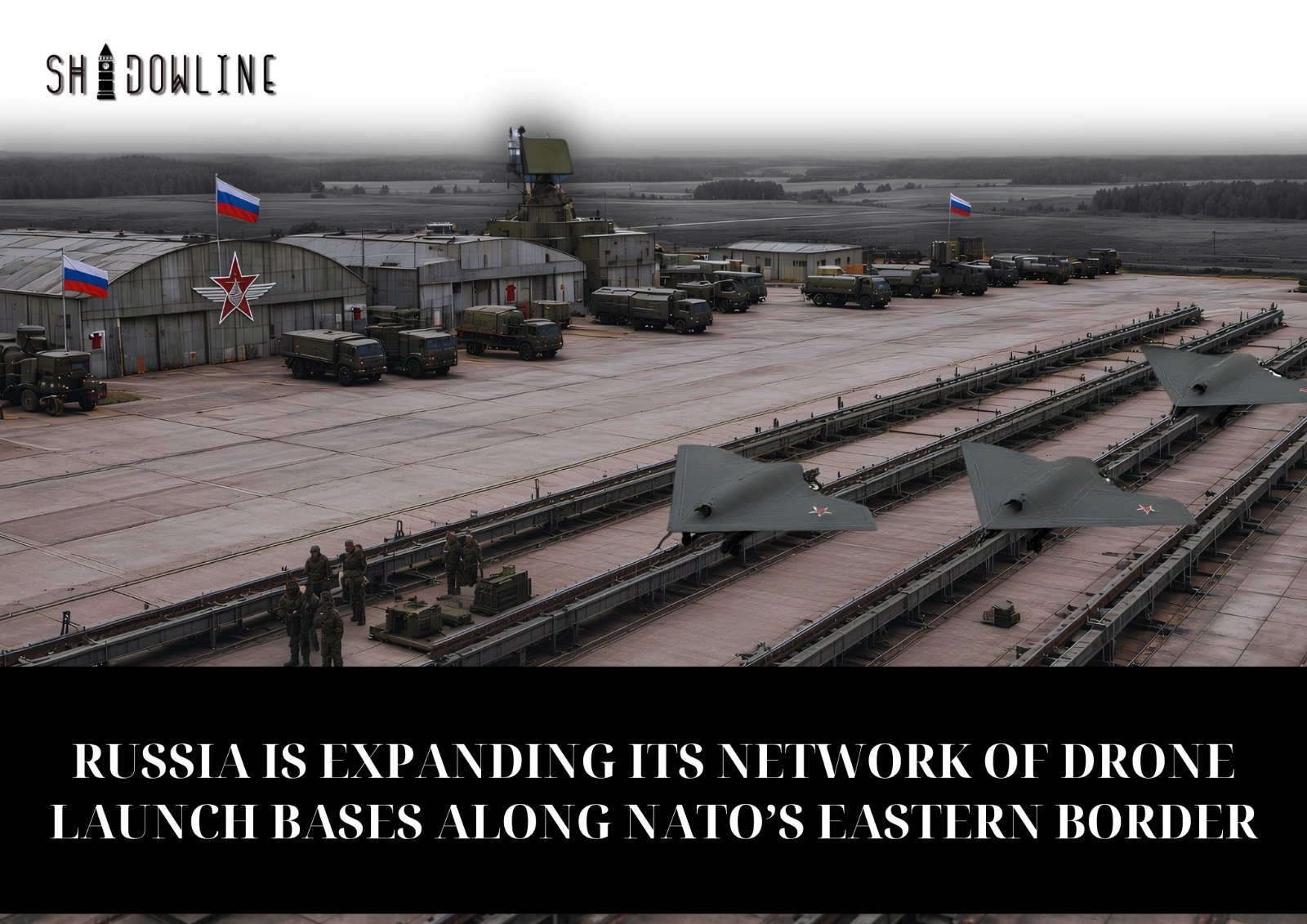 Russia is expanding its network of drone launch bases along NATO’s eastern border