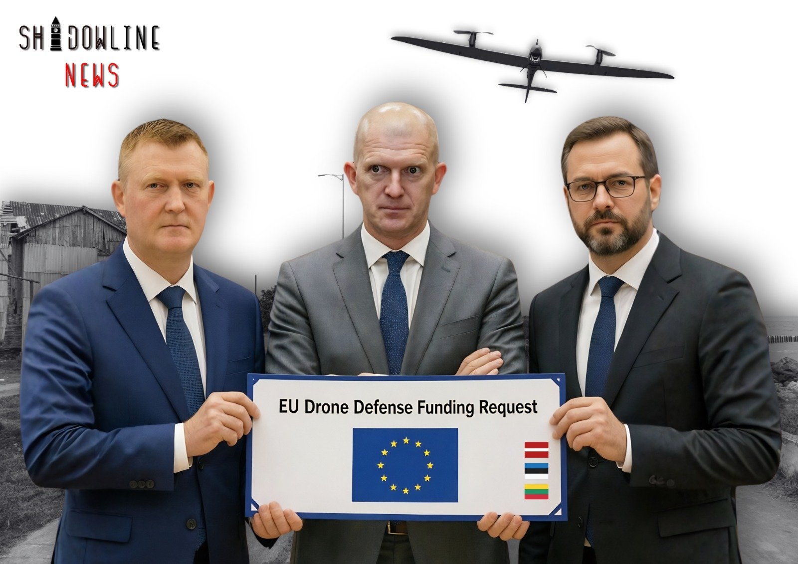 Baltic states request €500 million from European Commission for drone defence