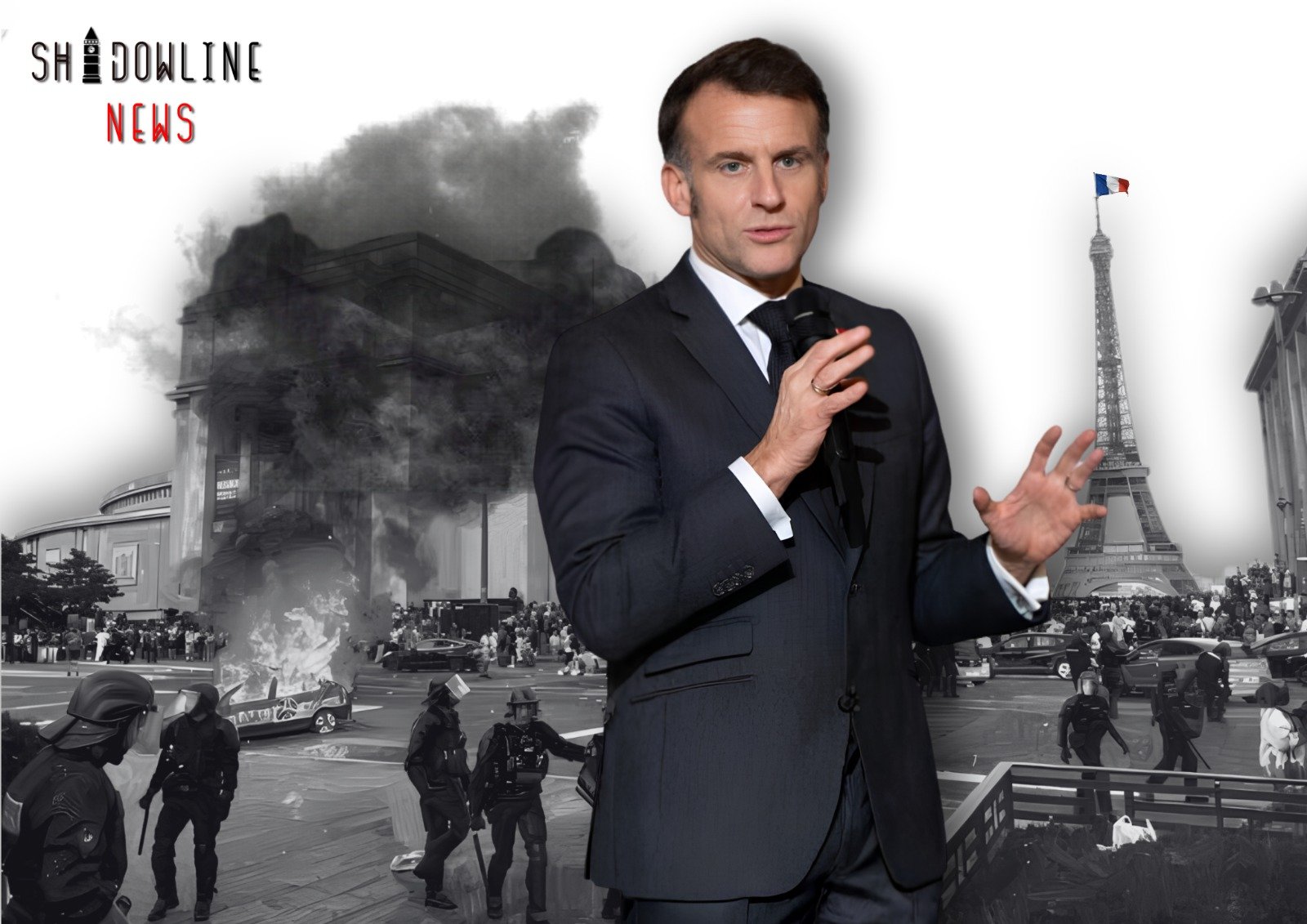Macron accuses far left of violence during protests in France