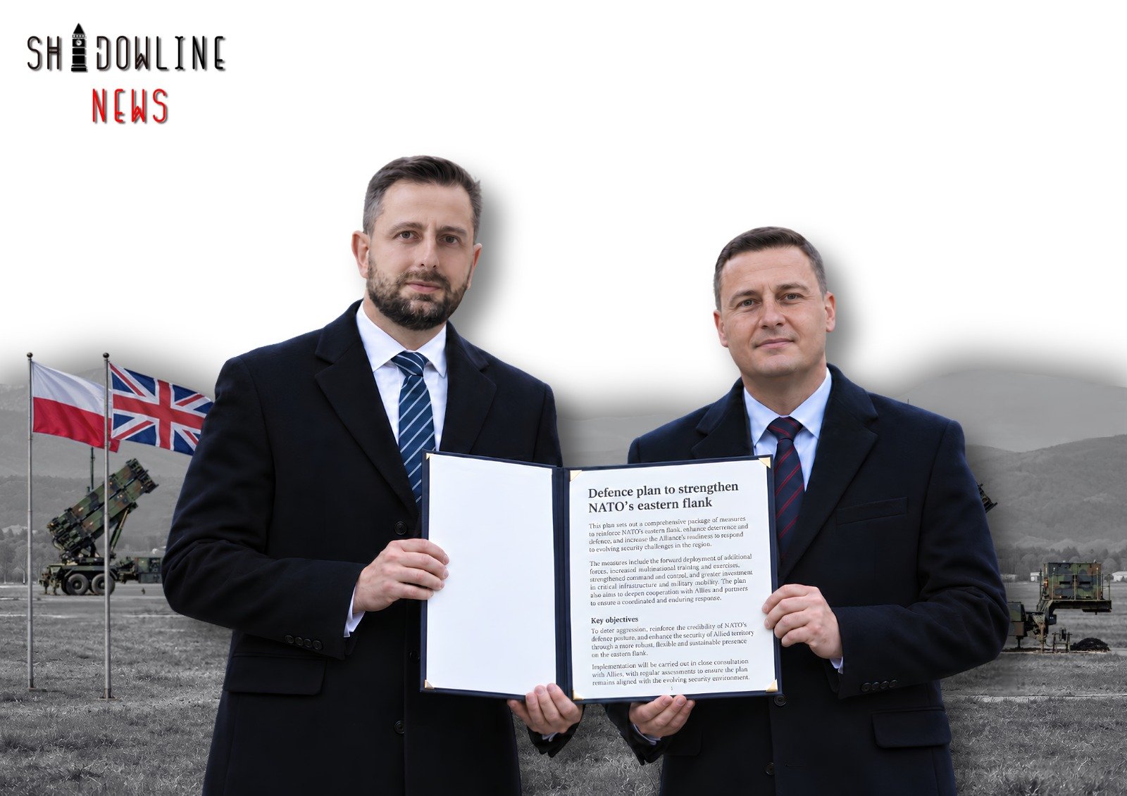 The United Kingdom and Poland sign the Warsaw Defence Plan to strengthen NATO’s Eastern flank